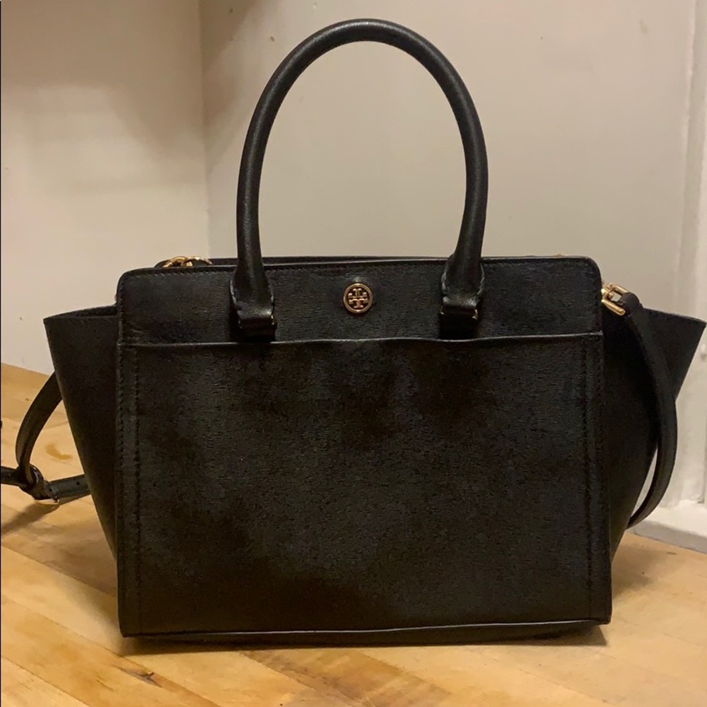 Authentic TORY BURCH mini crossbody satchel